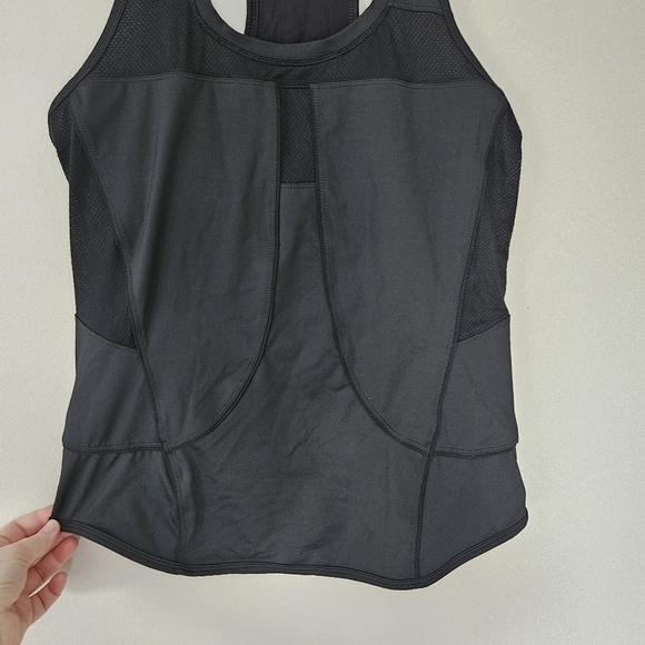 Stella Mc Cartney x Adidas black fited workout top size M - Picture 2 of 9